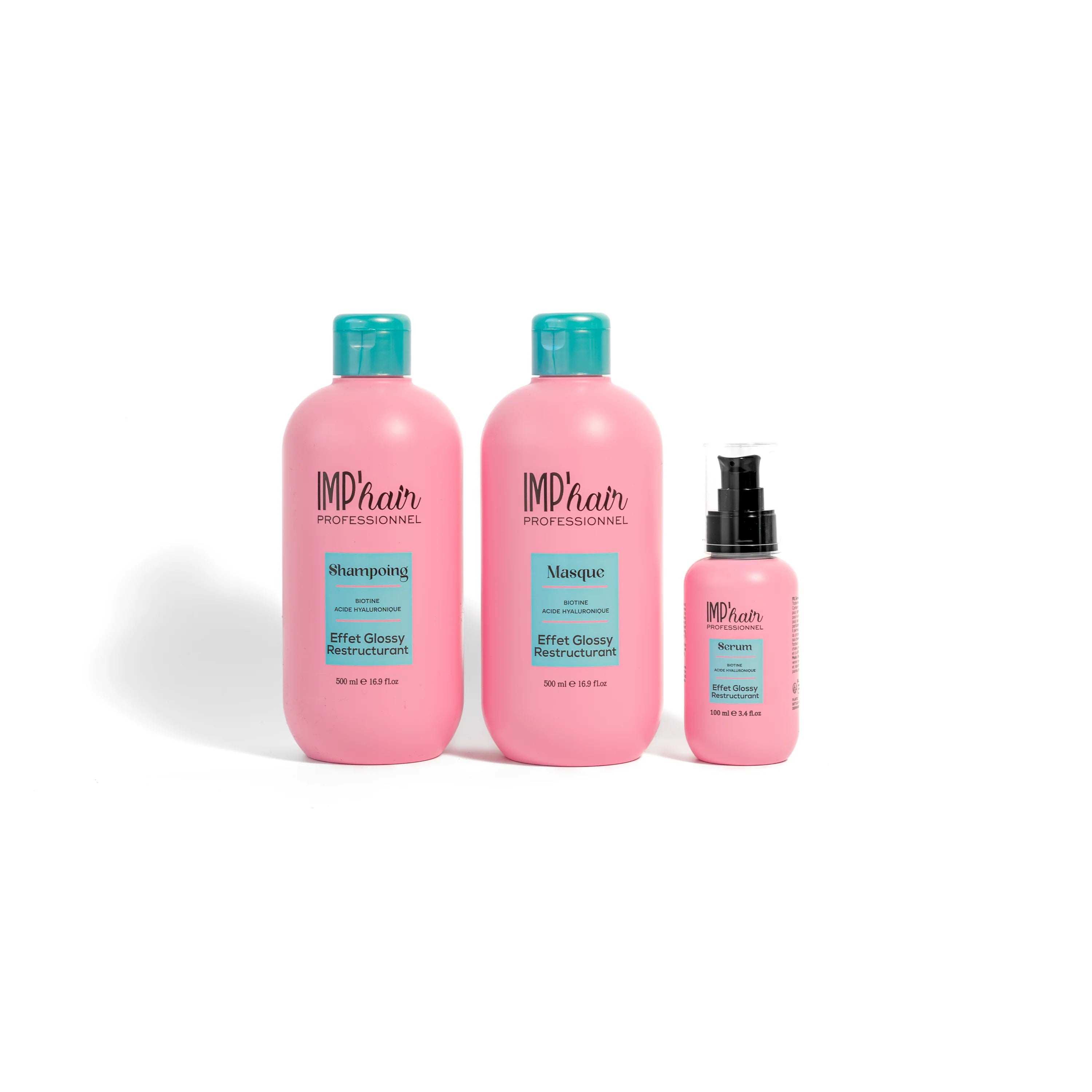 Trio Biotine – Shampoing + Masque + Sérum (x6)