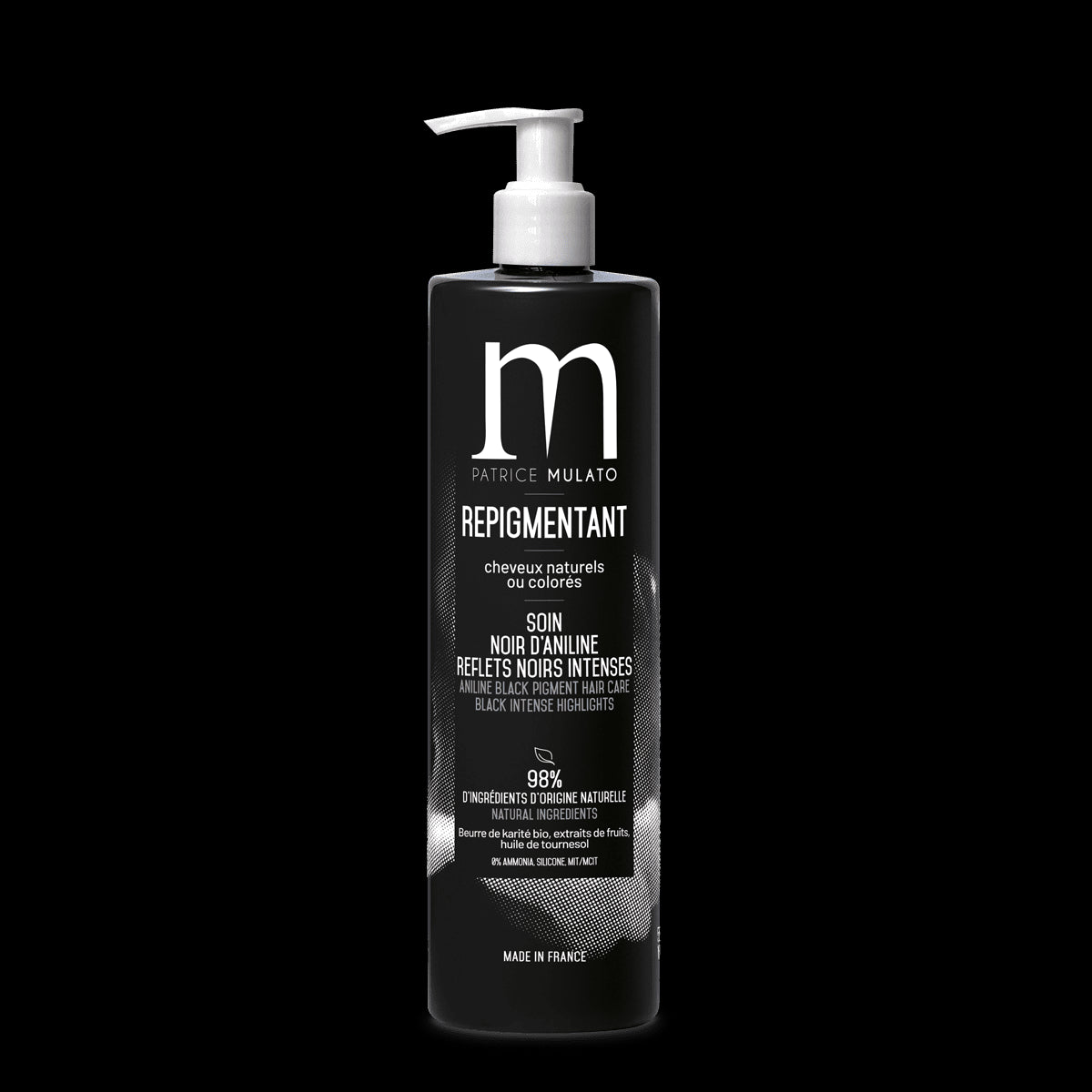 Mulato soin repigmentant noir d'aniline 500 ml