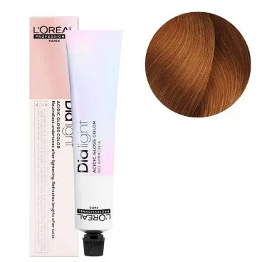 Coloration Dia Light n°8.43 blond clair cuivré doré L'Oréal Professionnel 50ML
