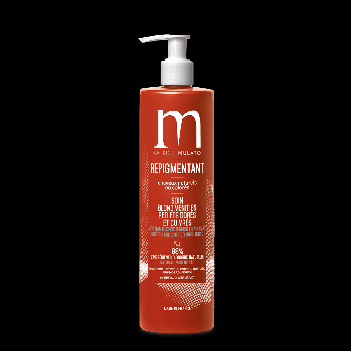 Mulato soin repigmentant blond vénitien 500 ml