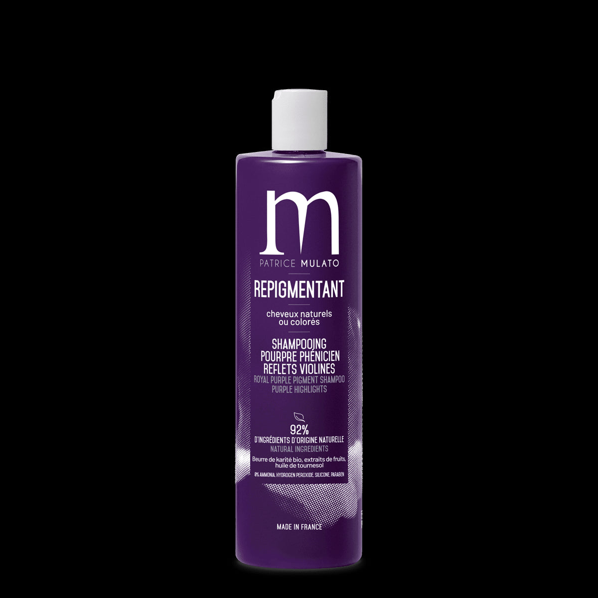 Mulato shampoing repigmentant pourpre phénicien 500 ml