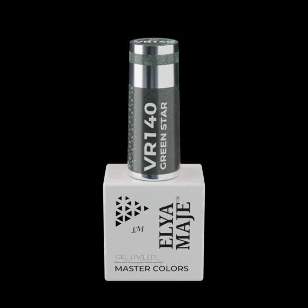 Vernis Semi Permanent – Master Color 140 – Green Star – Elya Maje