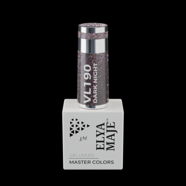 Vernis Semi Permanent – Master Color 190 – Dark night – Elya Maje