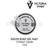 BUILD GEL TOTALLY CLEAR NUMERO 01 15 ML