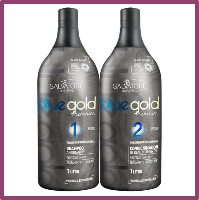 Kit lissage SALVATORE BLUE GOLD PRENUIM