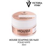 Mousse Sculpture Gel Polar White 02 (50ml)