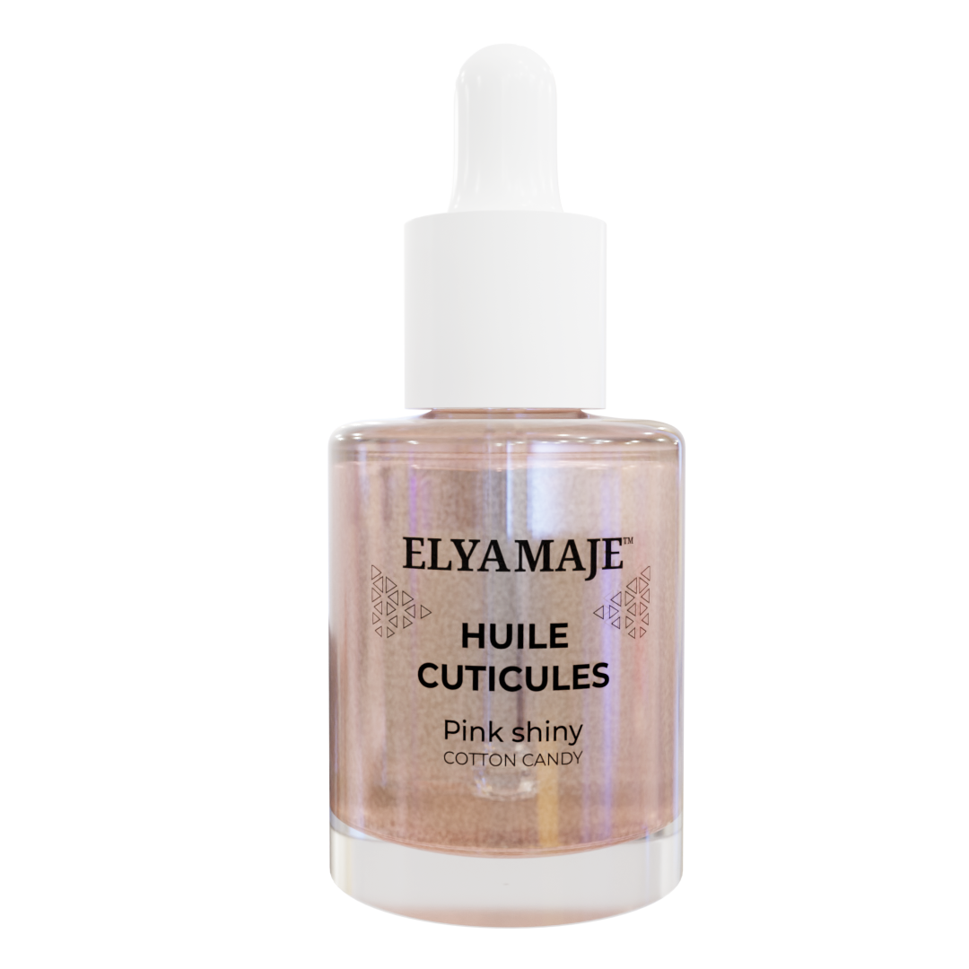 Huile Cuticules – Pink Shiny – ElyaMaje – 10 ml