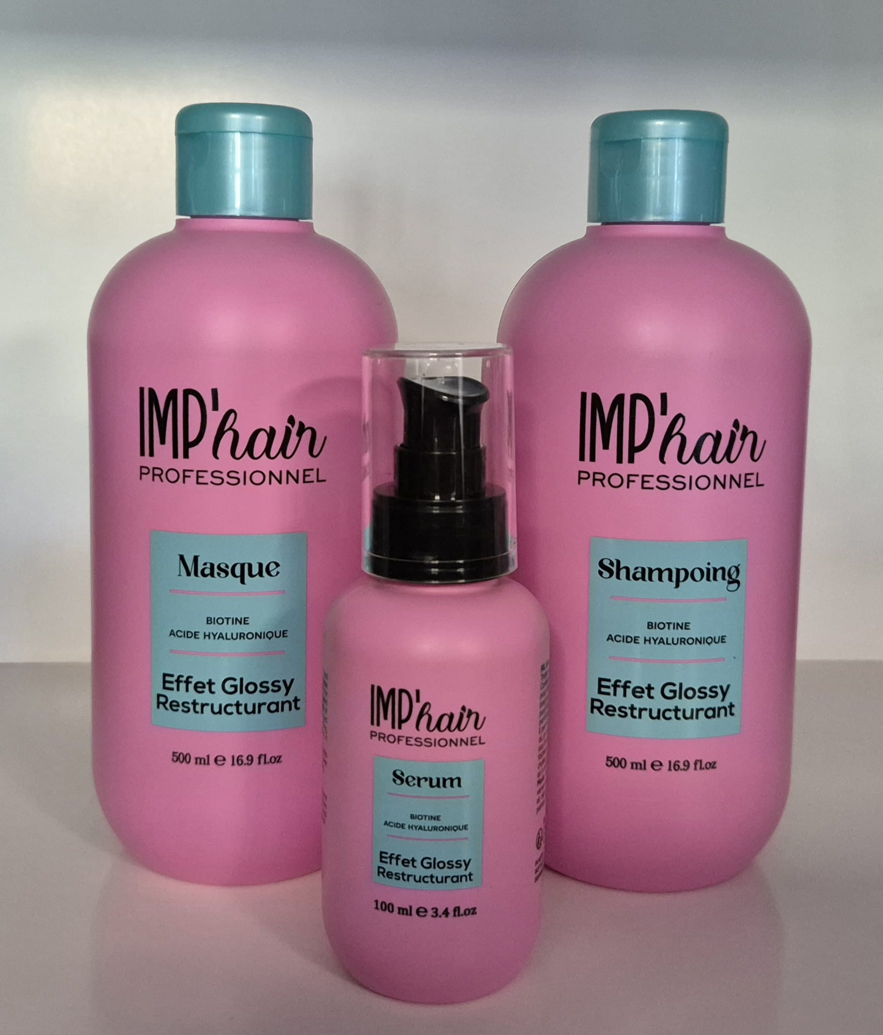 TRIO BIOTINE SHAMPOING MASQUE & SERUM X6