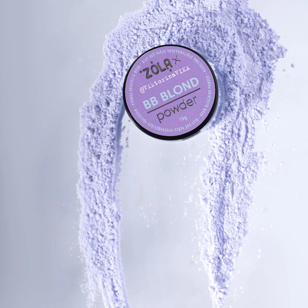 Poudre décolorante sourcils - Zola BB Blond Powder