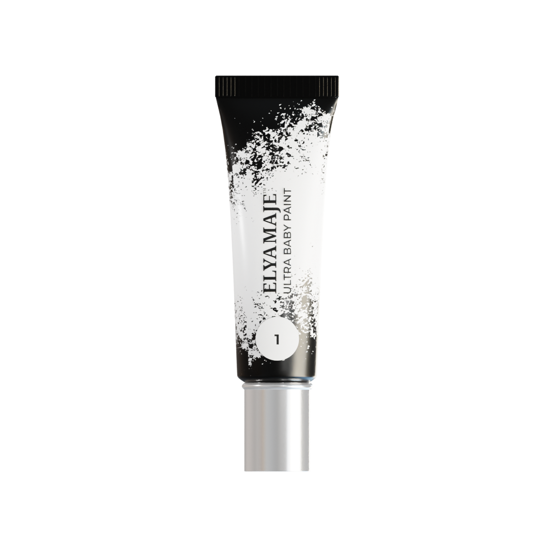 01 – Blanc – Ultra Baby Paint – ElyaMaje — Liss Cosmétique