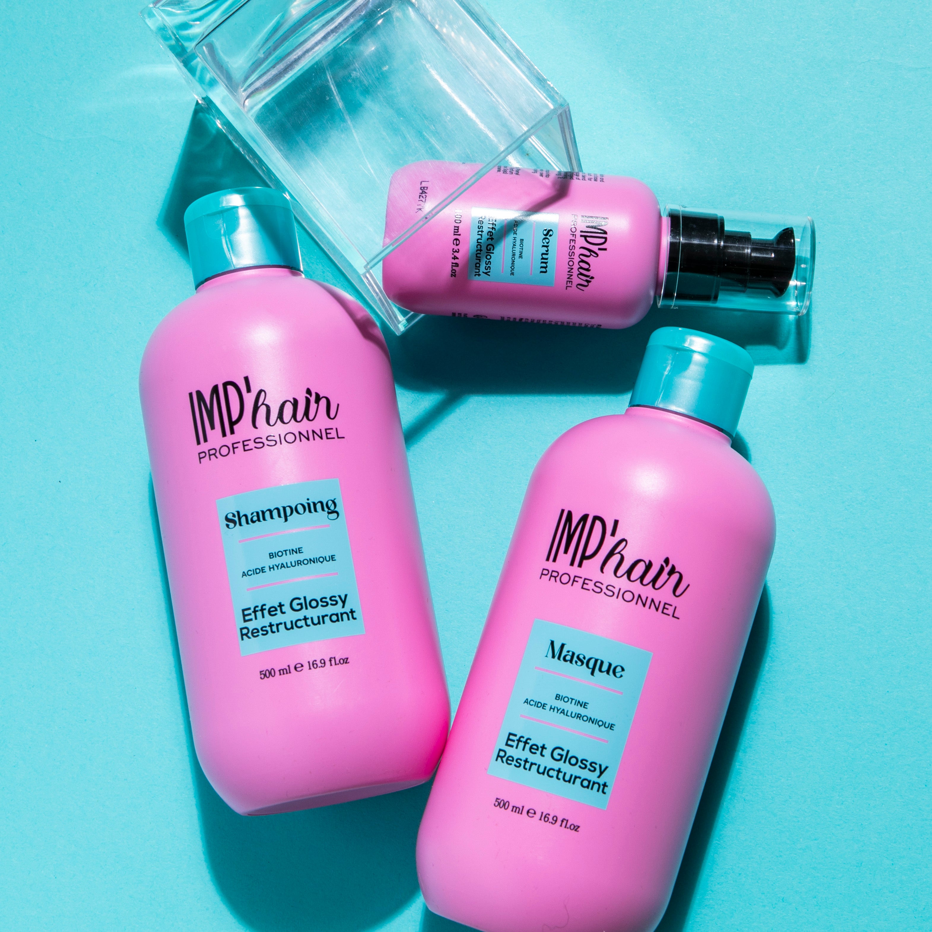 TRIO BIOTINE SHAMPOING MASQUE & SERUM X6