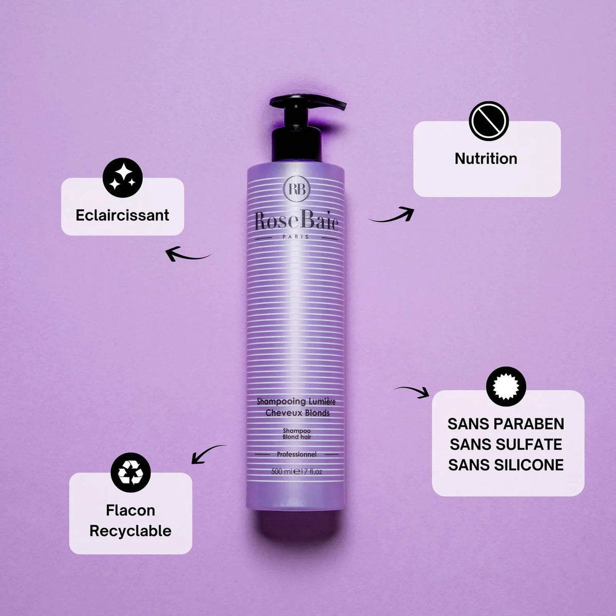 Rosebaie Duo Spécial Blonde & Blanc X6 — Liss Cosmétique