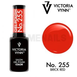 Gel Polish 255 Brick Red