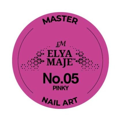 Gel Nail Art Paint 05 – Pinky- Elya Maje — Liss Cosmétique