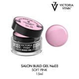 Build Gel Soft Pink 03 15ml — Liss Cosmétique