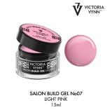 Build Gel Light Pink Rose 07 15ml — Liss Cosmétique