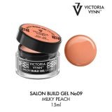Build Gel Milky Peach 09 15ml — Liss Cosmétique