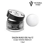Build Gel Cold White French 12 15ml — Liss Cosmétique