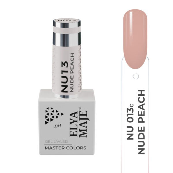 Vernis Semi Permanent – Master Color 13 – Nude Peach – Elya Maje — Liss Cosmétique
