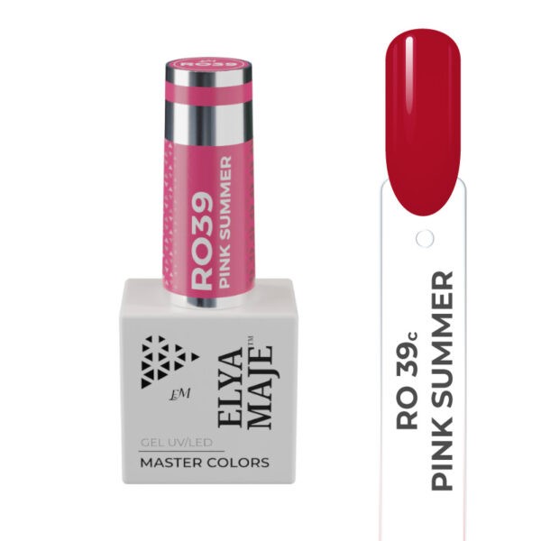 Vernis Semi Permanent – Master Color 39 – Pink summer – Elya Maje — Liss Cosmétique
