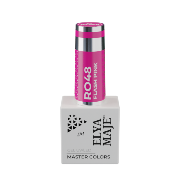 Vernis Semi Permanent – Master Color 48 – Flash pink – Elya Maje — Liss Cosmétique
