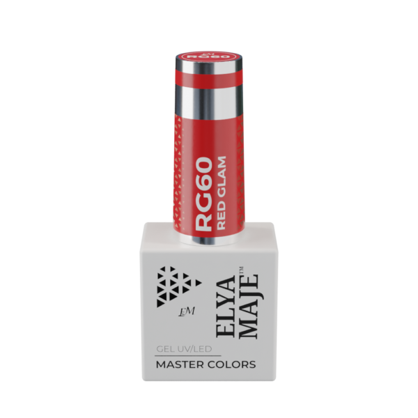Vernis Semi Permanent – Master Color 60 – Red glam – Elya Maje — Liss Cosmétique