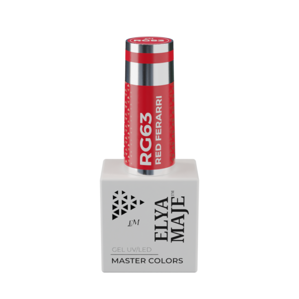 Vernis Semi Permanent – Master Color 63 – Red ferrari – Elya Maje — Liss Cosmétique