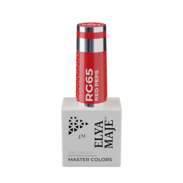 Vernis Semi Permanent – Master Color 65 – Red peps – Elya Maje — Liss Cosmétique