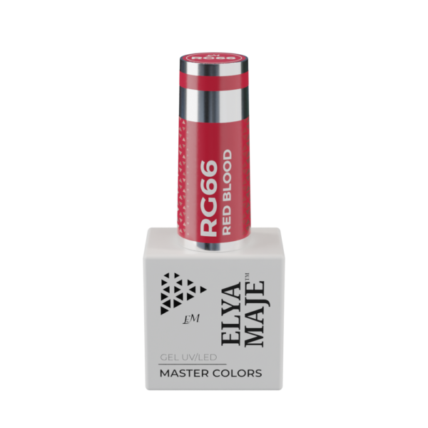 Vernis Semi Permanent – Master Color 66 – Red blood- Elya Maje — Liss Cosmétique