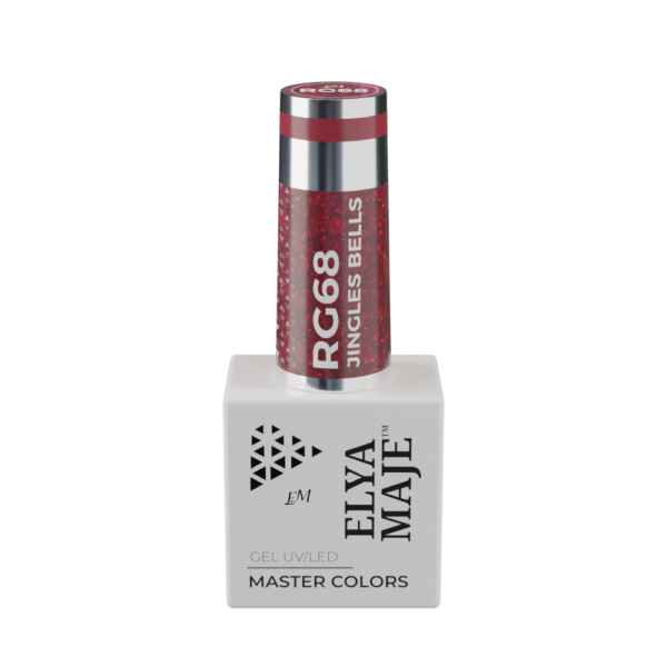 Vernis Semi Permanent – Master Color 68 – Red jingles bells – Elya Maje — Liss Cosmétique