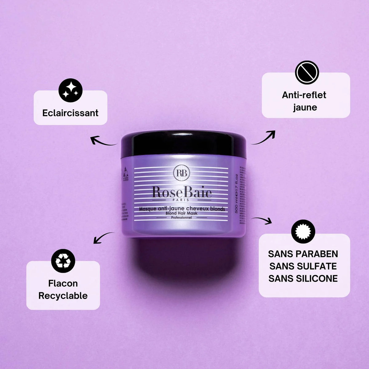 Rosebaie Duo Spécial Blonde & Blanc X6 — Liss Cosmétique