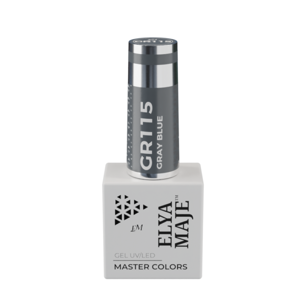 Vernis Semi Permanent – Master Color 115 – Gray blue- Elya Maje — Liss Cosmétique