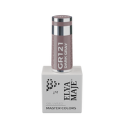 Vernis Semi Permanent – Master Color 121 – Dark gray – Elya Maje — Liss Cosmétique