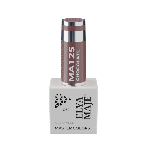 Vernis Semi Permanent – Master Color 125 – Chocolate – Elya Maje — Liss Cosmétique