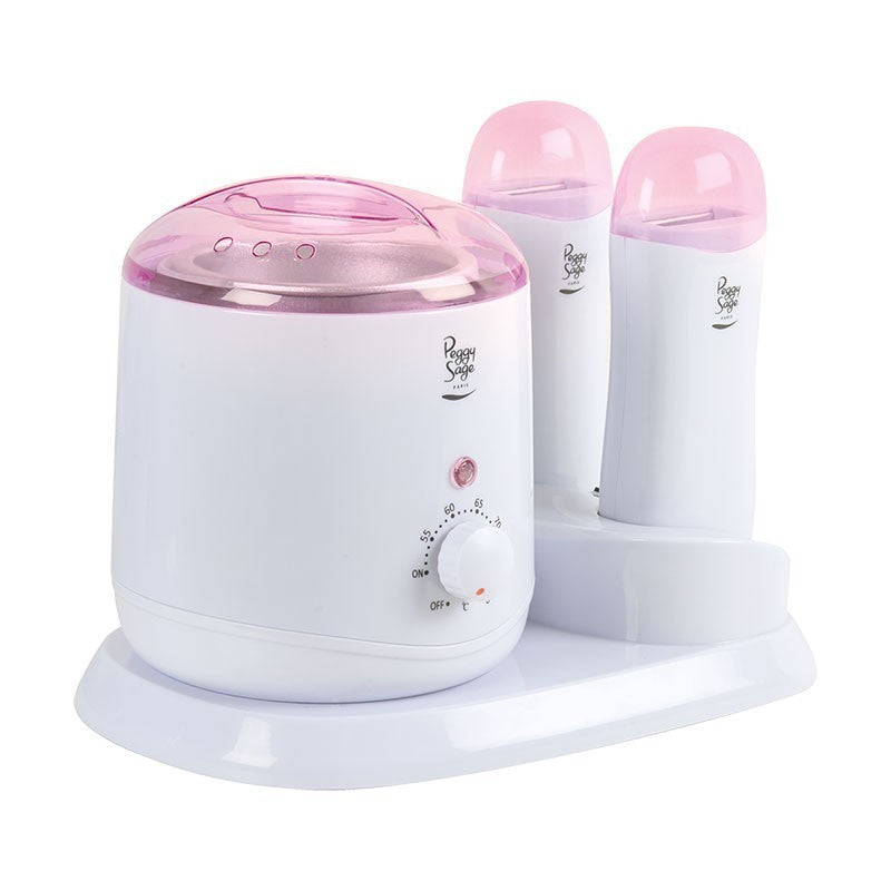 Combiné chauffe-cartouche double + chauffe-cire 800ml — Liss Cosmétique