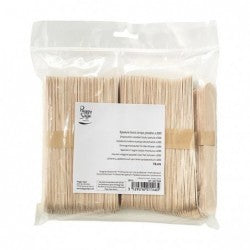 Lot de 200 spatules jetables en bois pour le corps 15cm — Liss Cosmétique