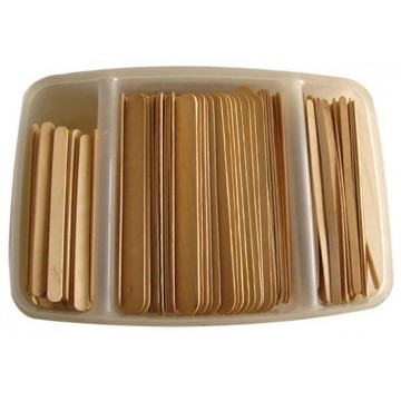 Spatule Cire X400 Assort 150Pm+100Mm+150Gm — Liss Cosmétique