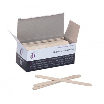 SPATULE BOIS PROFESSIONELLE Spatule cire MM 114 x 10mm x x x — Liss Cosmétique