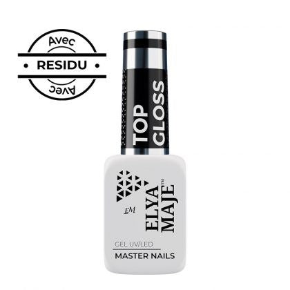 Top Gloss – Avec résidu – Master Nails — Liss Cosmétique