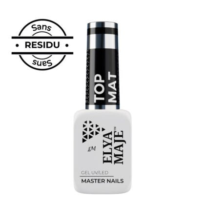 Top Mat – Sans résidu -Master Nails Elya Maje — Liss Cosmétique