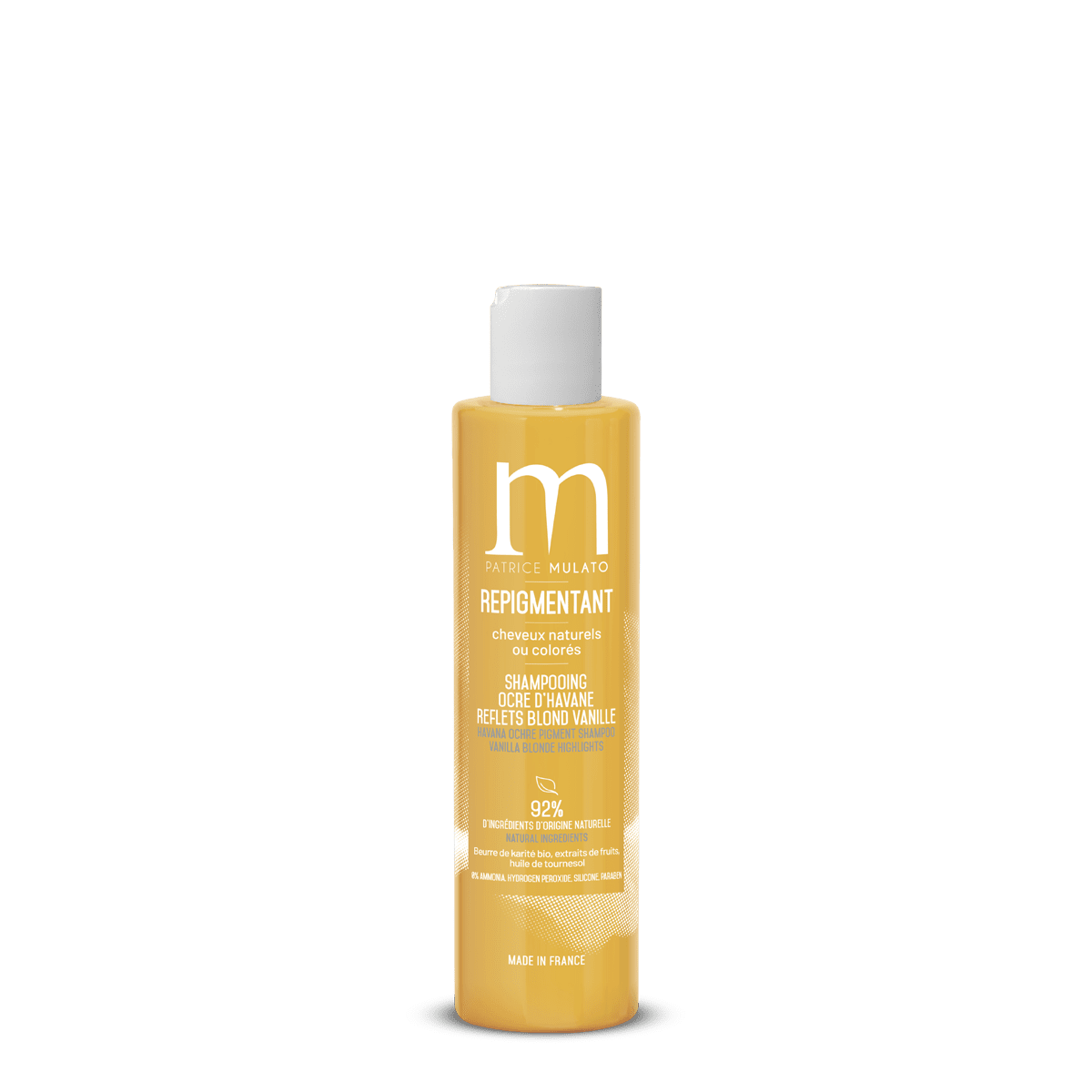 Mulato shampoing repigmentant ocre d'havane 200 ml — Liss Cosmétique