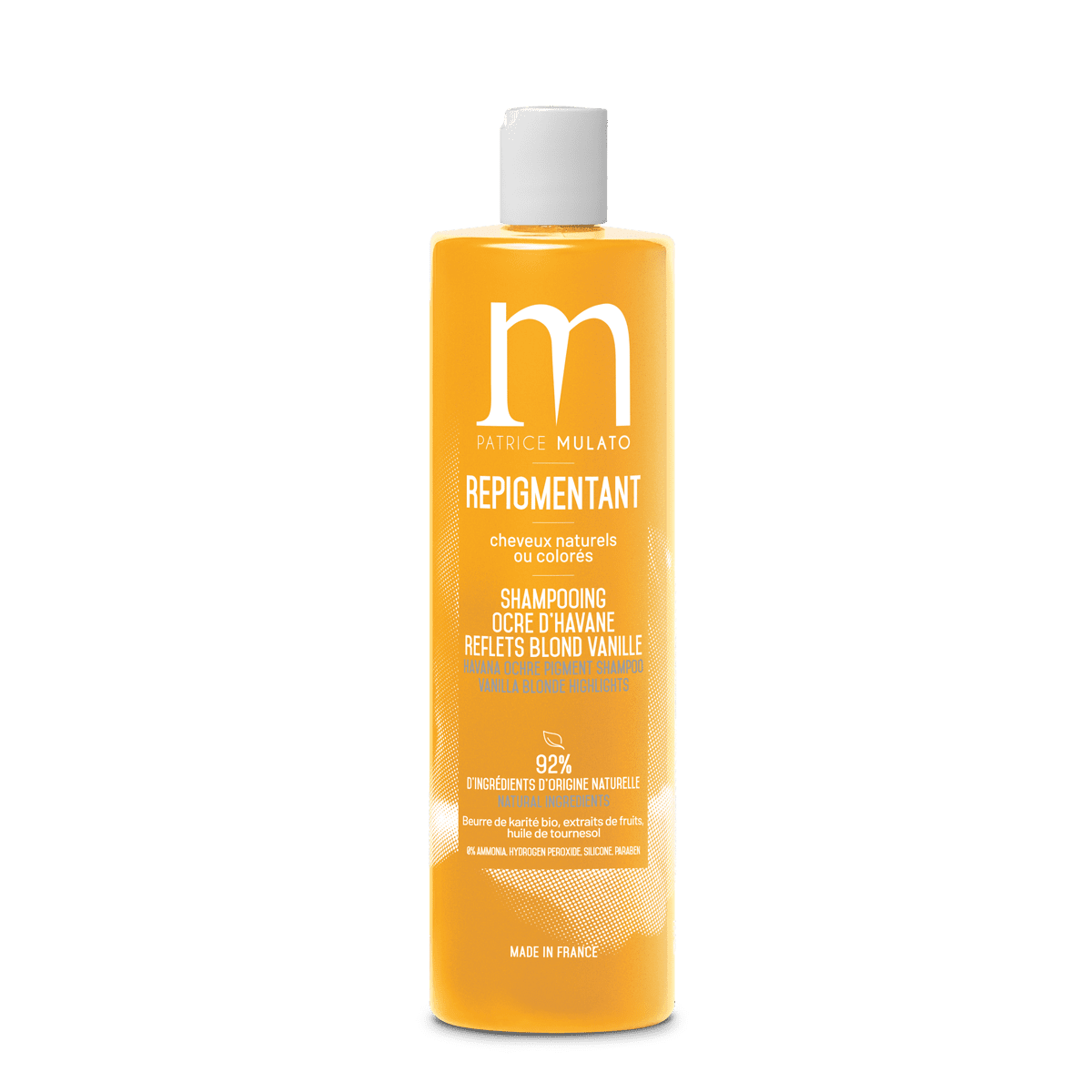 Mulato shampoing repigmentant ocre d'havane — Liss Cosmétique