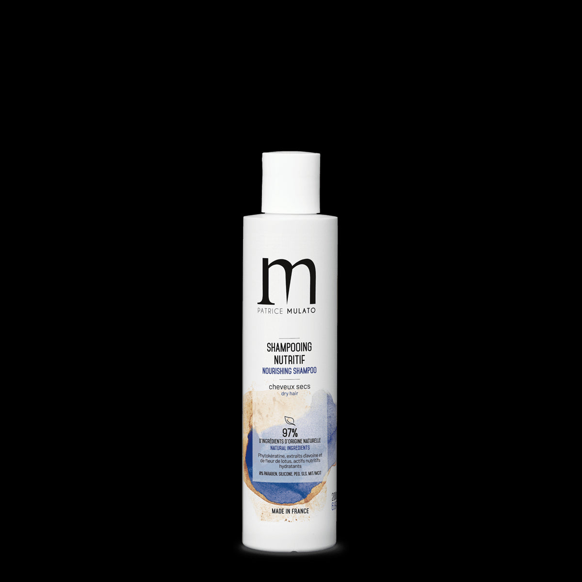 Mulato shampoing nutritif cheveux secs 200 ml