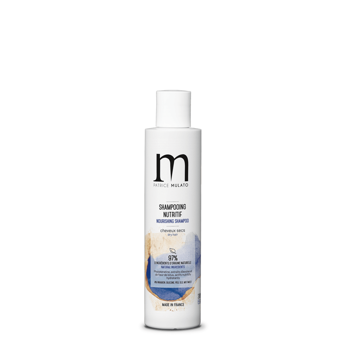 Mulato shampoing nutritif cheveux secs 200 ml — Liss Cosmétique