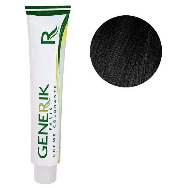 Générik Coloration Sans amoniaque N°1 Noir 100 ML