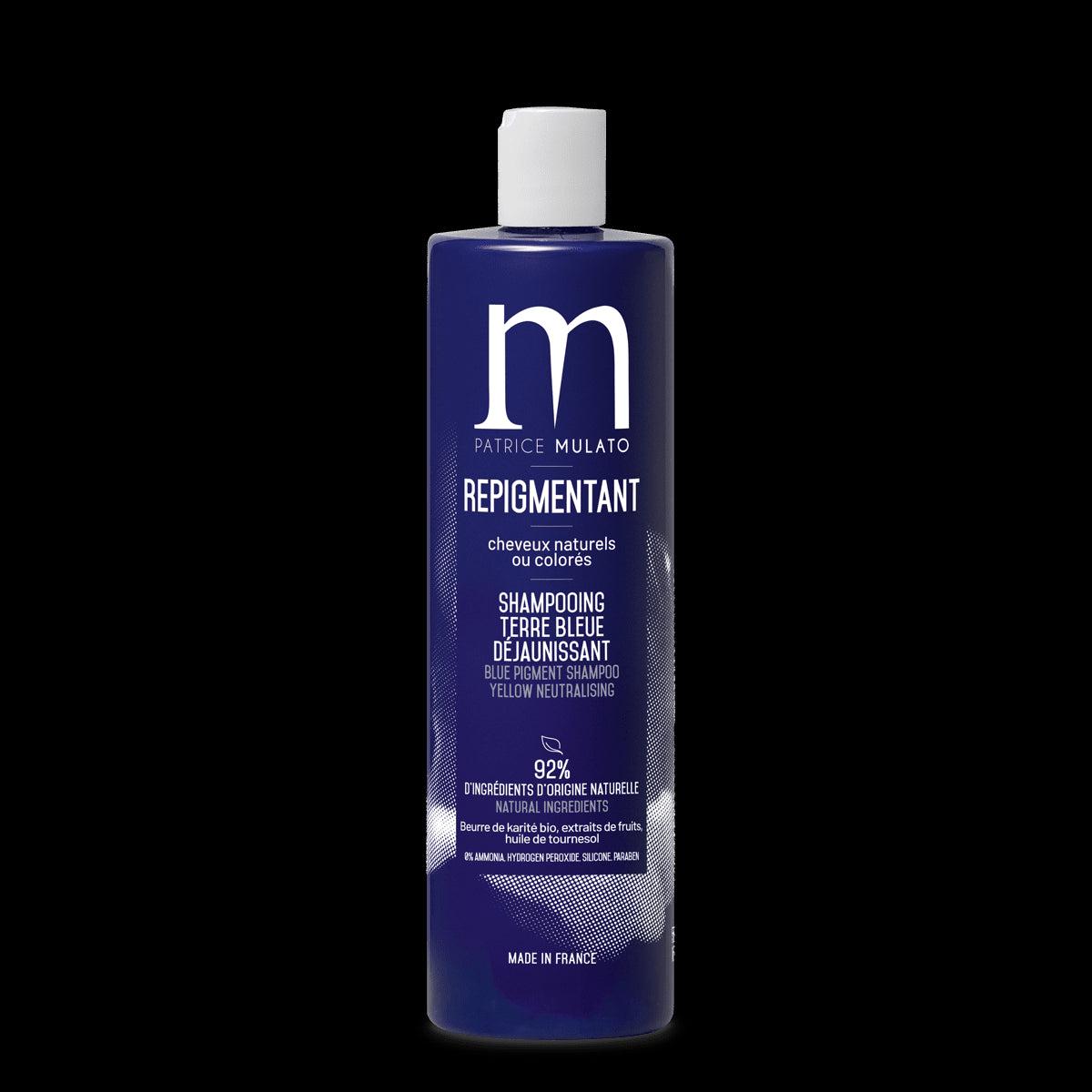 Mulato shampoing repigmentant terre bleue 500 ml