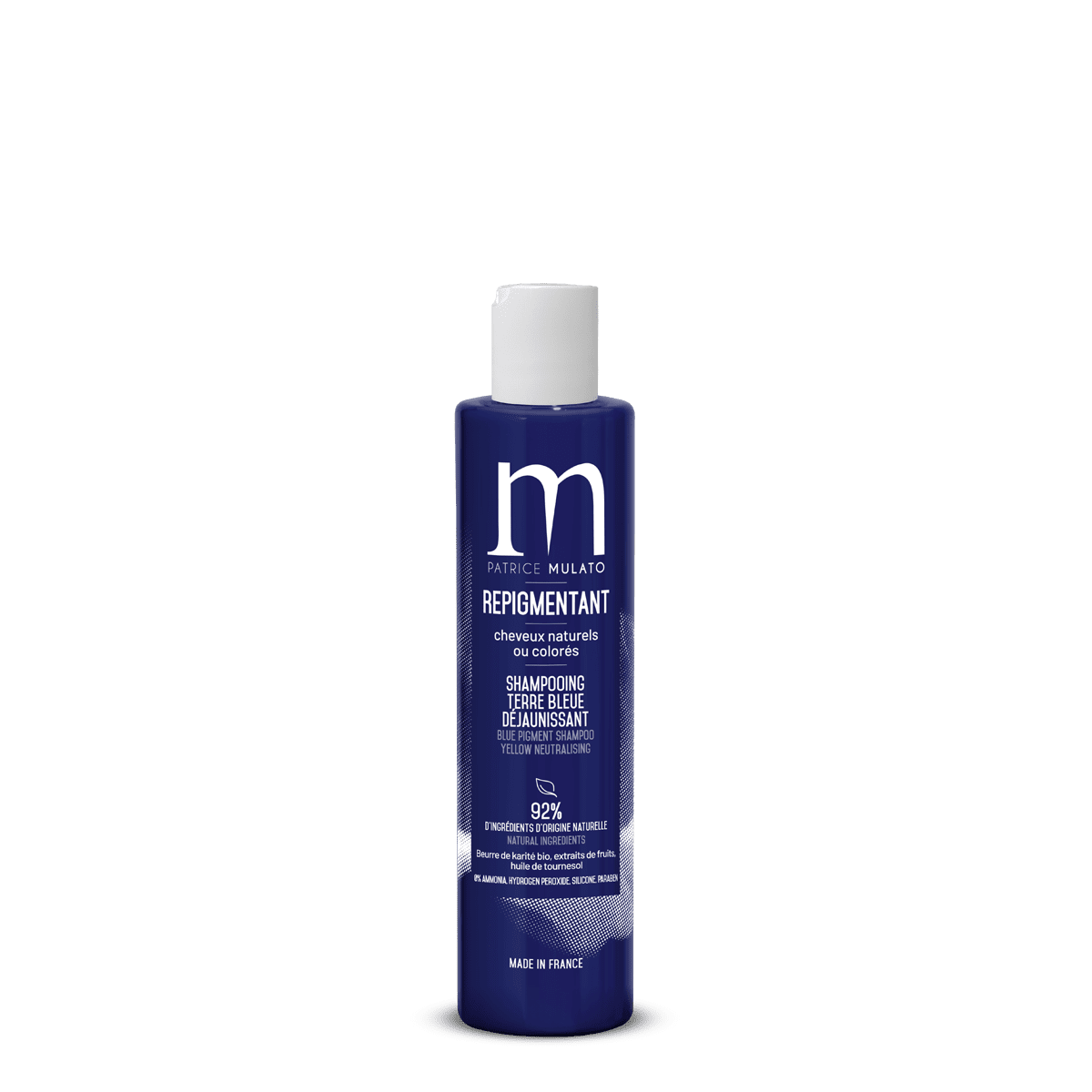 Mulato shampoing repigmentant terre bleue 200 ml — Liss Cosmétique