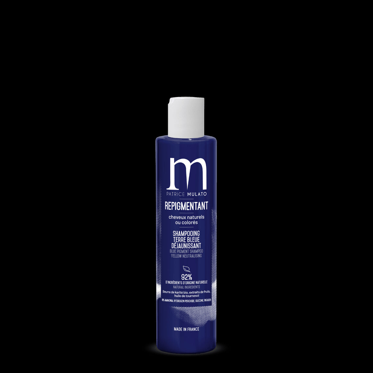 Mulato shampoing repigmentant terre bleue 200 ml