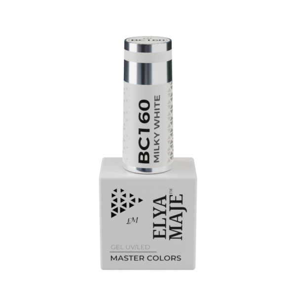 Vernis Semi Permanent – Master Color 160- Milky white – Elya Maje — Liss Cosmétique