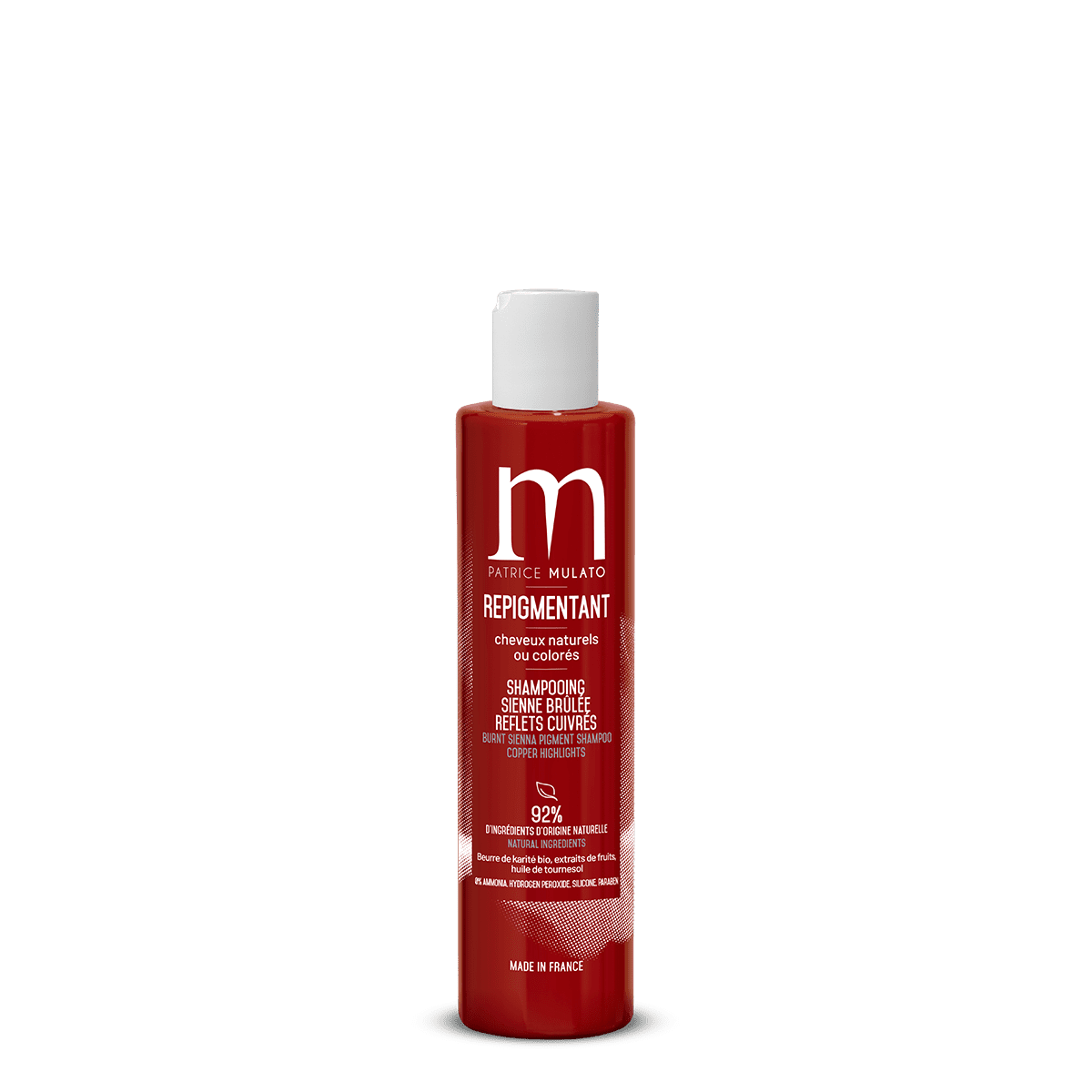 Mulato shampoing repigmentant sienne brulée 200 ml — Liss Cosmétique